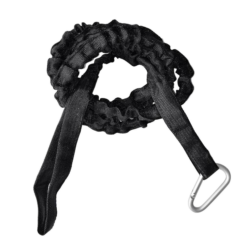 Heavy Duty Durable Paddle Leash Fishing Rod Holder Keeper Oar Bungee Clip