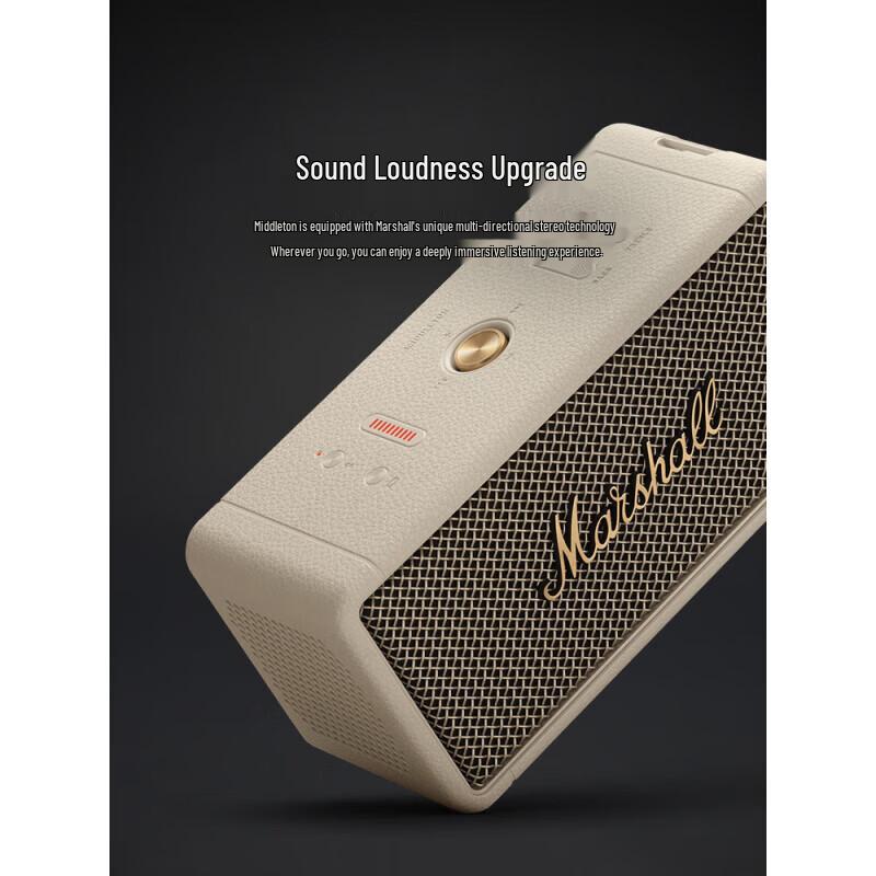 Marshall Middleton Portable Bluetooth Speaker