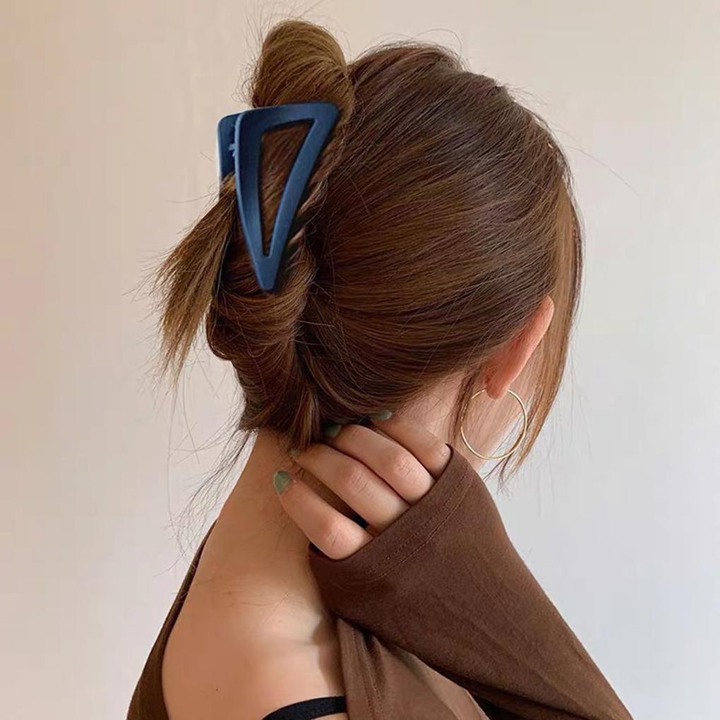 Women Hair Clip Replacement Solid Color Decorative Triangular Hairdressing Hairstyling Ladies Girls Clips Clamp Ornament