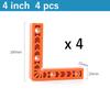 90 Degree Corner Clamp Positioning Squares L-type Right Angle Ruler Clamp Stone Rock Plate Splicing Fixer Woodworking Tool