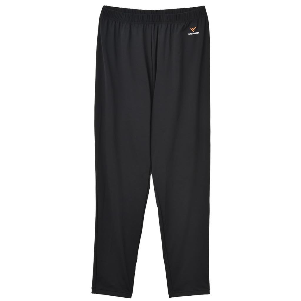 VENEX Refresh Recovery Wear Long Tapered Size 67370304 Pants, Men's, Black, M,