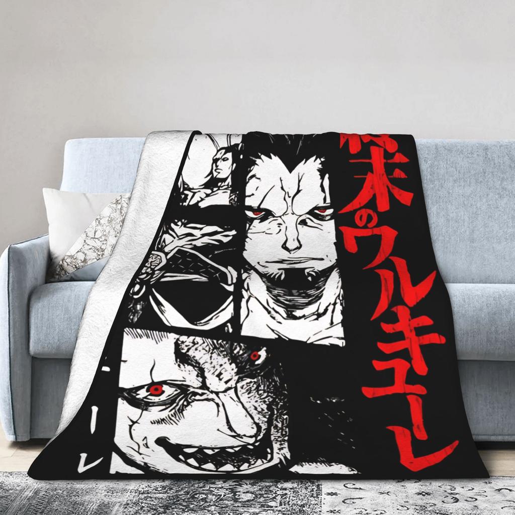 Record of Ragnarok Manga Blanket Flannel Awesome Breathable Throw Blanket for Coverlet Autumn/Winter,
