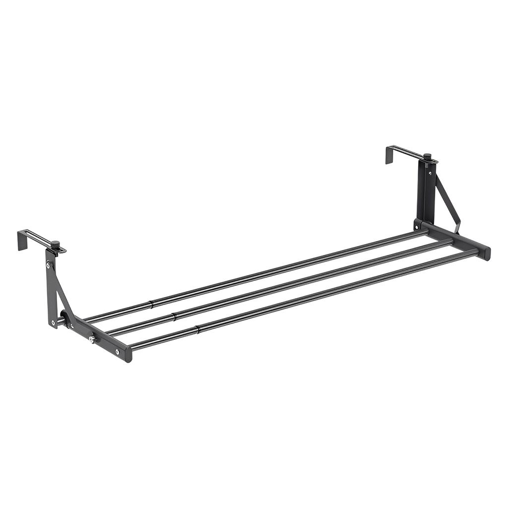 Space Saving Hangers Thicken Folding Shoes Storage Rack Adjustable Retractable Clothes Dryer for Laundry Room Organization