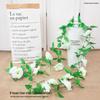 Artificial Rose Flower Vine for Indoor Decoration: Ceiling Hanging & Living Room Decor