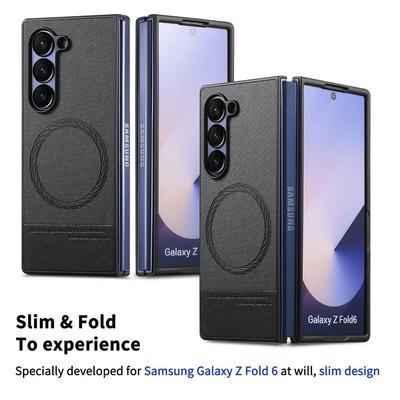 Magnetic Phone Case Hone Case for Samsung Galaxy Z Fold 7 6 5 4 3 Fold6 Fold5 Fold4 Fold7 5G Hard Shell Durable Protective Cover
