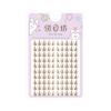 SIDIT - Natural Crisscross Colored Cluster False Eyelashes