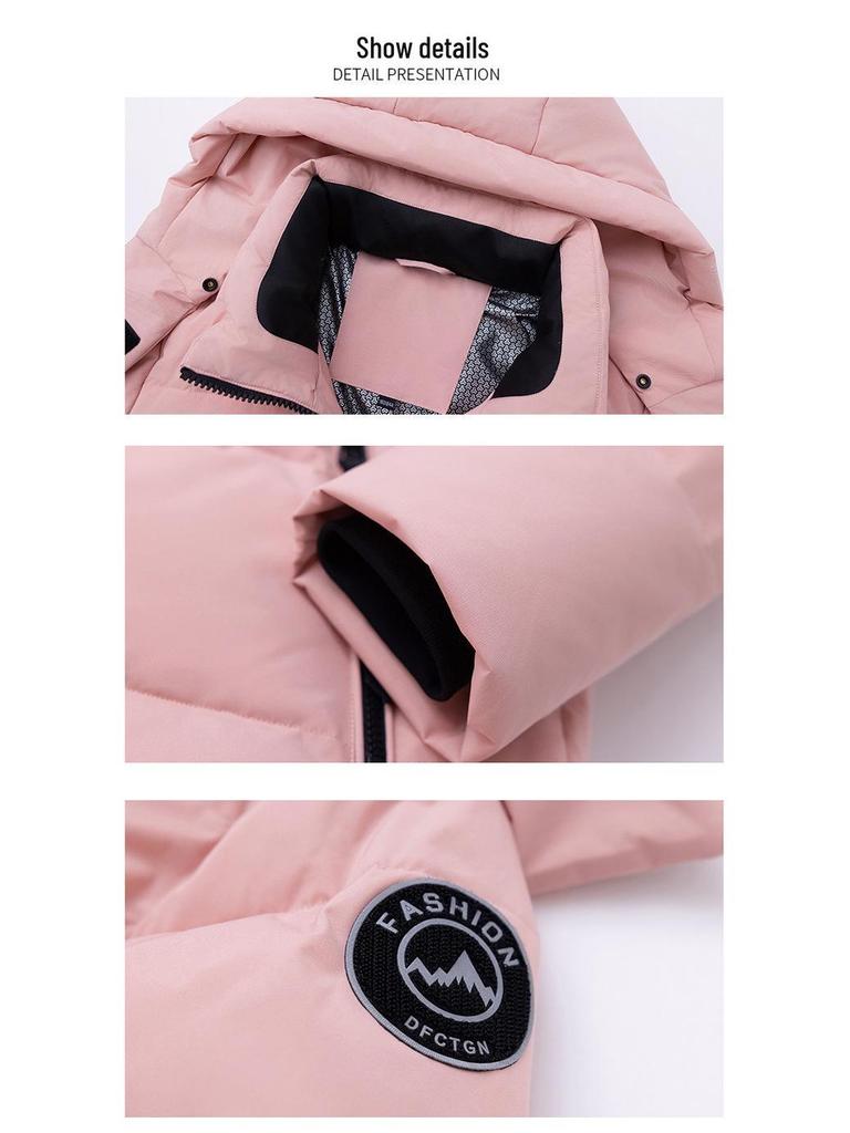 Women's 2025 New Petite Down Jacket: Short, Stylish, Warm, Hooded, Simple Autumn & Winter Outerwear