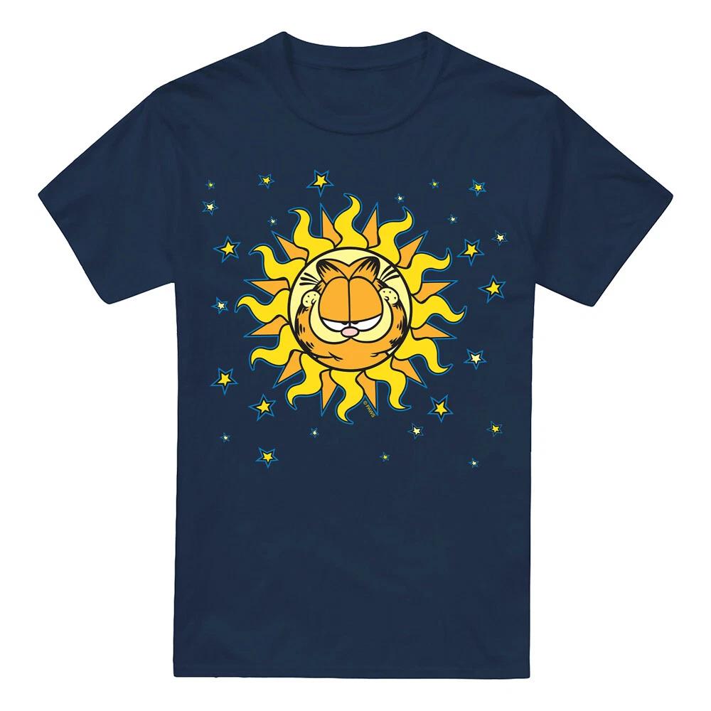 Garfield Celestial 100% Cotton T-shirt Mens Tees Top S-5XL, Navy M