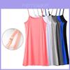 Elegantes Damen Tanktop Cami Kleid mit verstellbaren Spaghettiträgern für Komfort