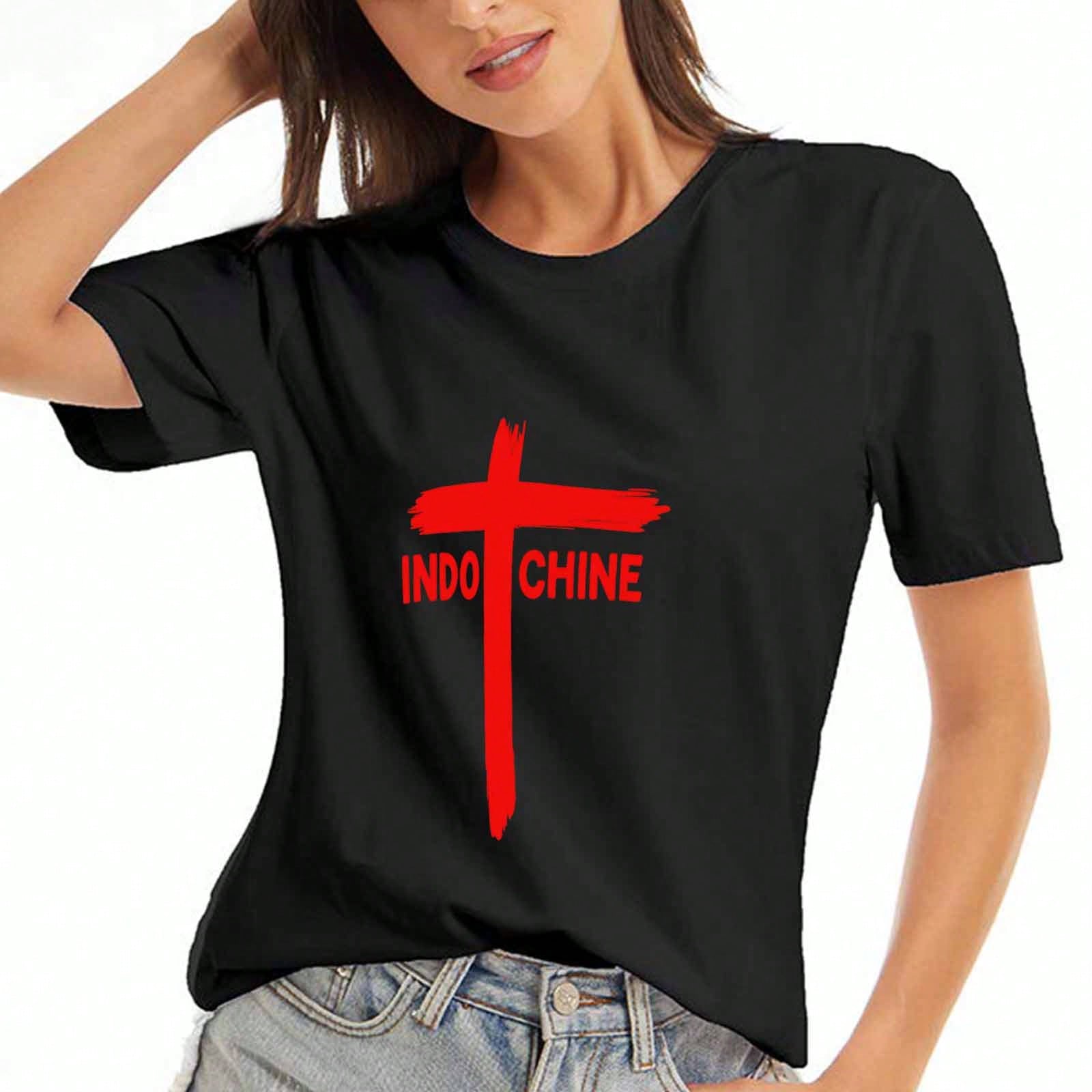 Indivisible Star Wounisex Pure Cotton T Shirt, Premium Cotton Quality Graphic Print, Durable, Casual Fashion, Express Your Unique Style With This Arti S разноцветный