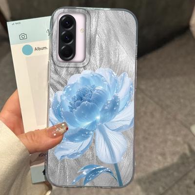 Luxury Flowers Case For Samsung A56 A16 A17 A07 S24 S25 FE Xiaomi Redmi Note 14 13 Pro 14C A5 Huawei Honor 400 200 Lite Pro iPhone 16 Shockproof Cover
