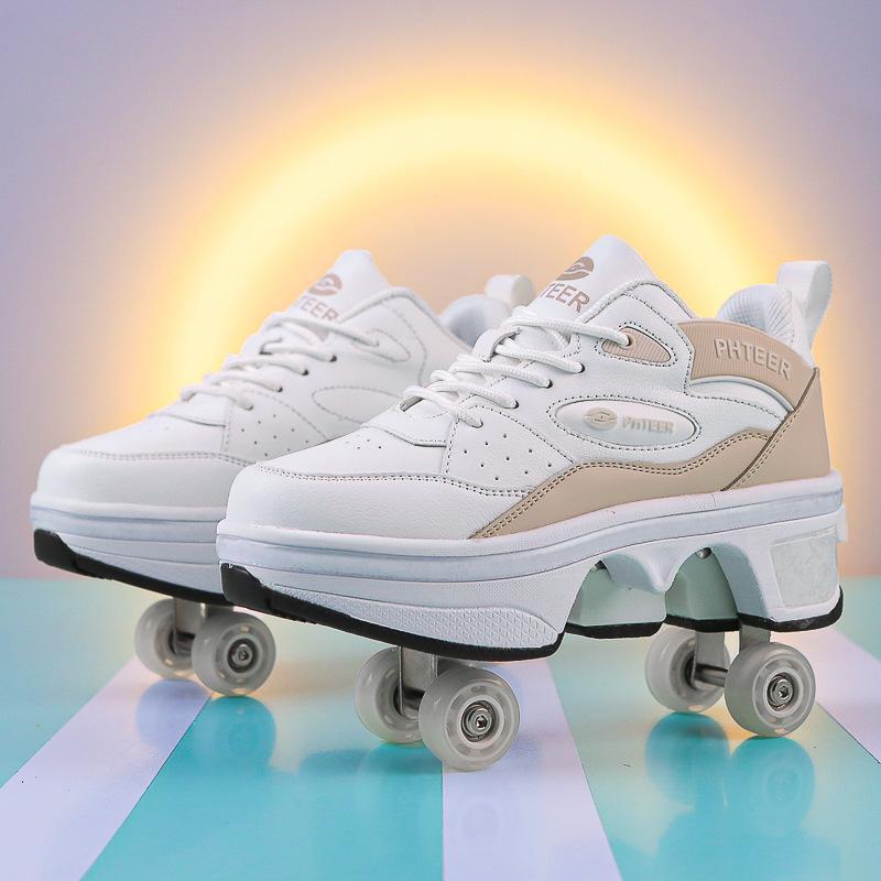 Rollers for Shoes Sports Shoes On Wheels Roller Skates Roller Skates for Girls Boys Roller Skates Shoes with Wheels