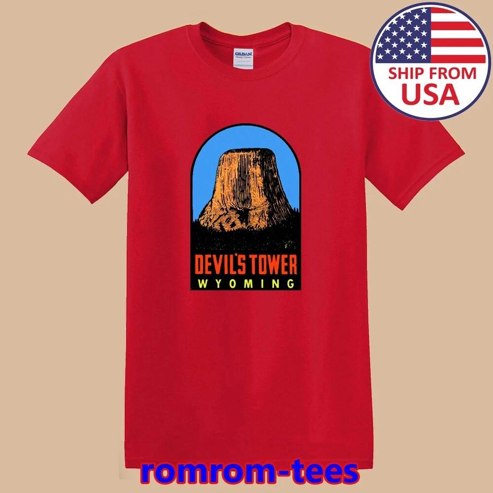 Devils Tower Close Encounters Red Size S-5XL 3XL
