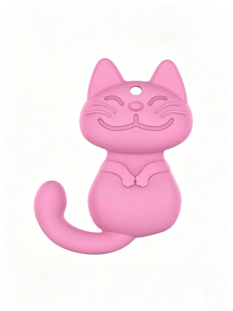Cute Cat Car Air Freshener, EVA Hanging Vent Clip Car Fragrance for Interior Decor