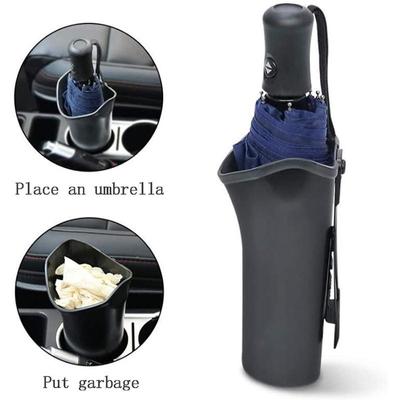 2PCS Auto Regenschirm Lagerung Eimer Hängen Regenschirm Eimer Auto Mülleimer Multifunktionale Auto Storager