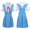 Rei Ayanami Cosplay Costume Asuka Langley Soryu Cosplay Girl Women School Uniform Dresses Halloween Loli Clothing