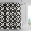 Decorazione casa tende da doccia bagno tessuto tenda impermeabile Soggiorno Moderno Nordico Moderno motivo geometrico semplice