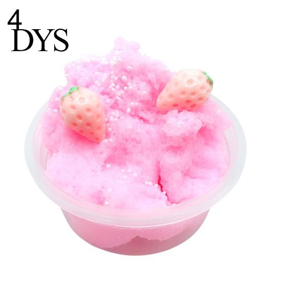 60 мл Fruit Kids Slime Toy Пластилін для зняття стресу, ароматизований пухнастий мул, глина, подарунок