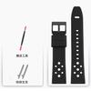 20mm 22mm Silicone Rubber Watch Strap for Omega Casio Seiko IWC Watchband Diving Waterproof Sport Bracelet Watch Wristband