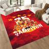 Galatasaray 347 Area Rug Suitable for Decorate room Entryway Outdoor Hallway Antislip Carpet Office home decor Gift for Festivals