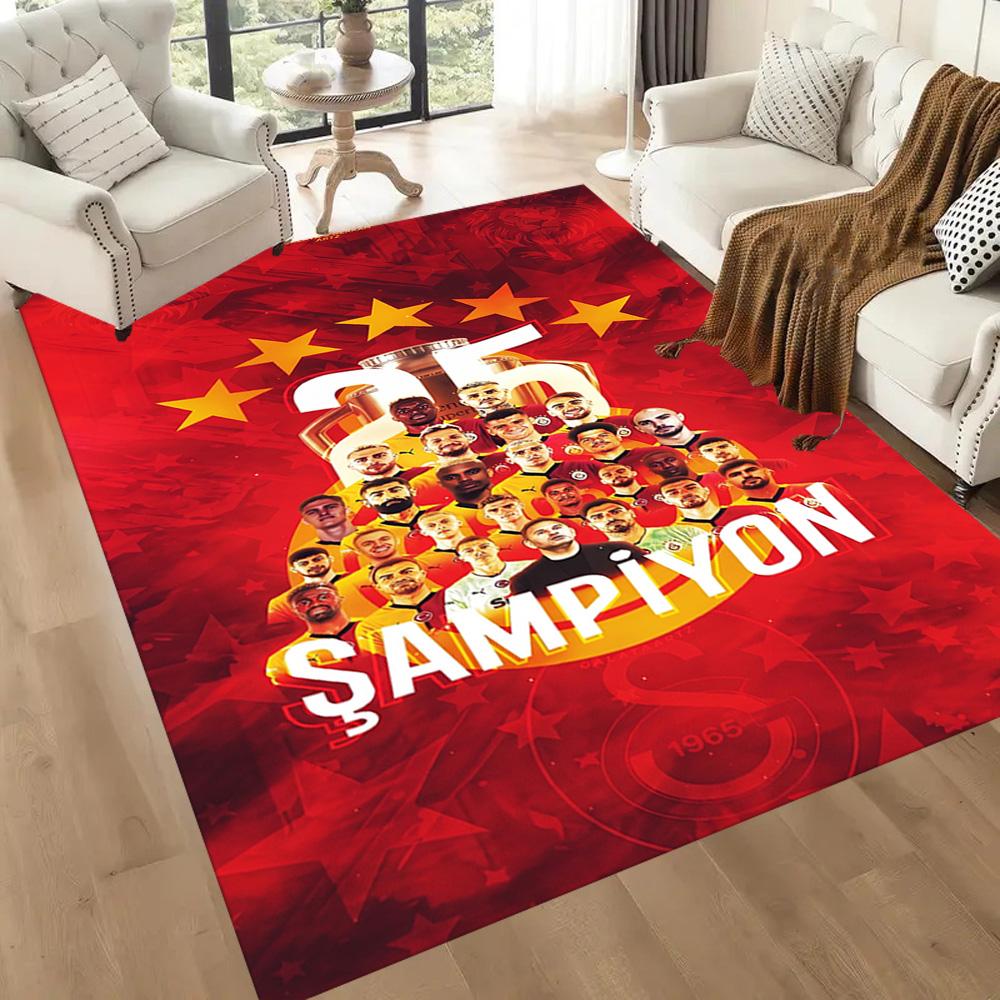 Galatasaray 347 Area Rug Suitable for Decorate room Entryway Outdoor Hallway Antislip Carpet Office home decor Gift for Festivals
