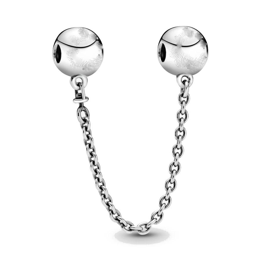 925 Silver Butterfly Stars And Moon Safety Chain Suitable For Original Bracelets, DIY Accessories, Charming Jewelry