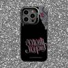 P-Pierce The V-Veil Phone Case For iPhone 16,15,14,13,12,11,Pro,XS,Max,Plus,Mini,SE Black Candy Matte Shockproof Cover