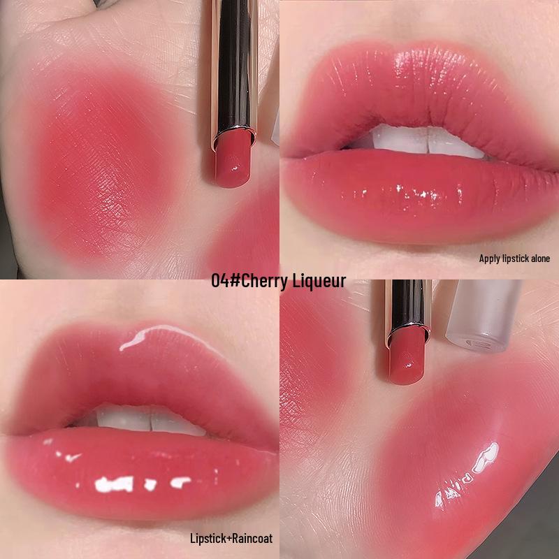 MAXFINE Langanhaltender Wasserdichter Lippenstift: Feuchtigkeitsspendender, Ölbeständiger, Nicht verblassender, Lippenformender Film.