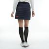 Bottoms Stretch Thermal Water Repellent Windproof Script Logo Skirt Golf Navy [Champion] Women's CW-YG206