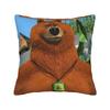 Federe Cuscino Cartone Animato Grizzy e i Lemming Copricuscino Stampato Decorazione Federa Cuscino Letto Multimisura