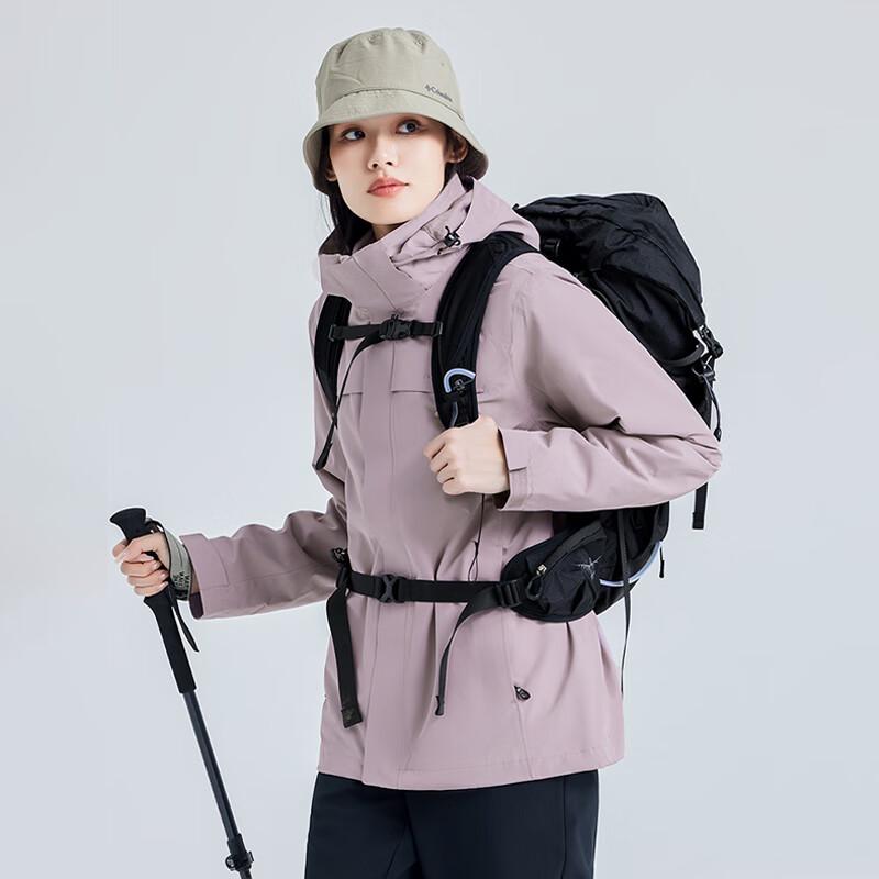 Women's 3-in-1 Fleece Lined Waterproof Outdoor Jacket