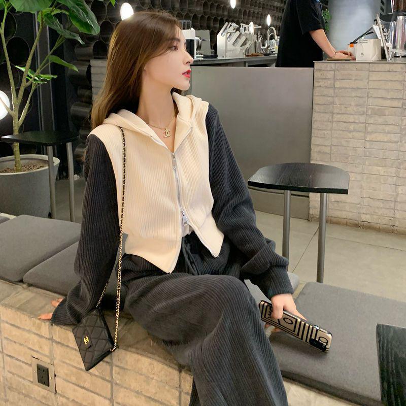 2024 Petite Women's Slimming Two-Piece Autumn/Winter Set
