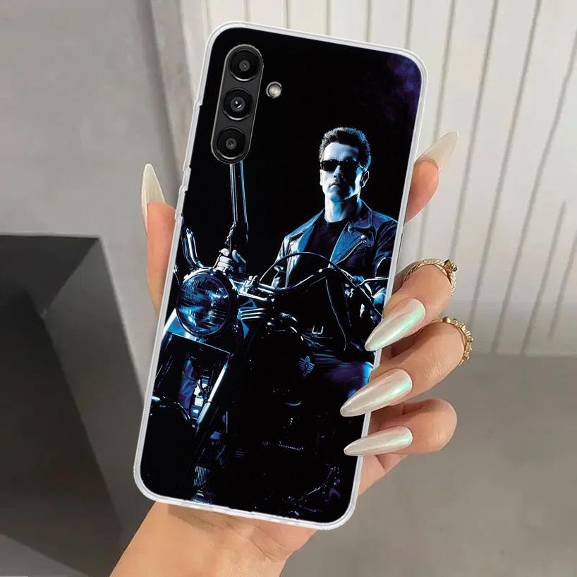 Arnold Schwarzenegger Terminator Phone Case for Samsung Galaxy A16 A26 A36 A56 A15 A25 A35 A55 A14 A24 A34 A54 A13 A23 A33 A53 A