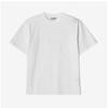 Ganni T4033 151 Heart RhineStone Logo Women S Short Sleeve Tee