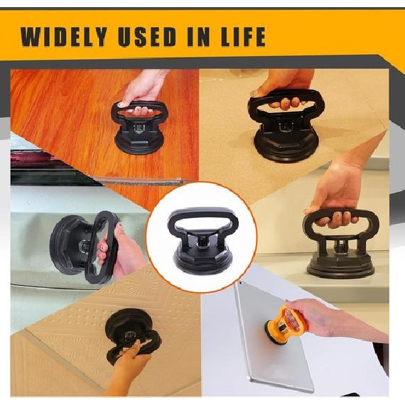 Glass Suction Cup Lifter Heavy Duty Tile Marble Suction Cup Orange-Medium