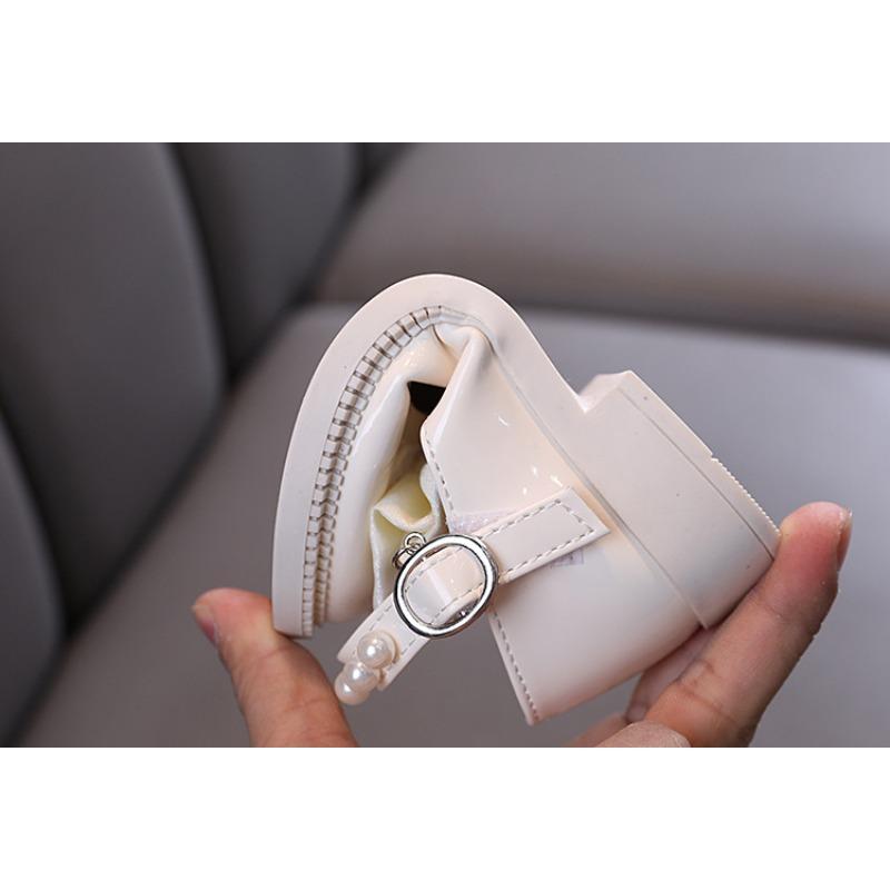 Spring/Autumn New Arrival Ladylike Baby Girl Children’s Princess Rhinestone Single Shoe Leather Shoes Dance Performance Shoes