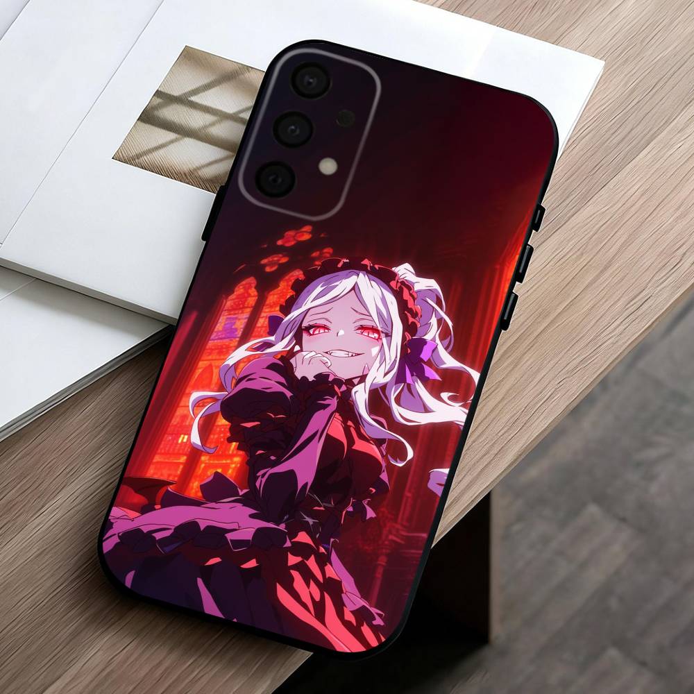 Anime O-Overlord-D  Phone Case For Samsung Galaxy A73,A72,A71,A70,A53,A52,A51,Others Soft Black Cover