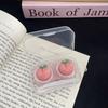 Mini Portable Cute Contact Lens Case Box Cute Fruit Style Lovely Cartoon Lenses Container Travel Set Gift Eyewear Accessories