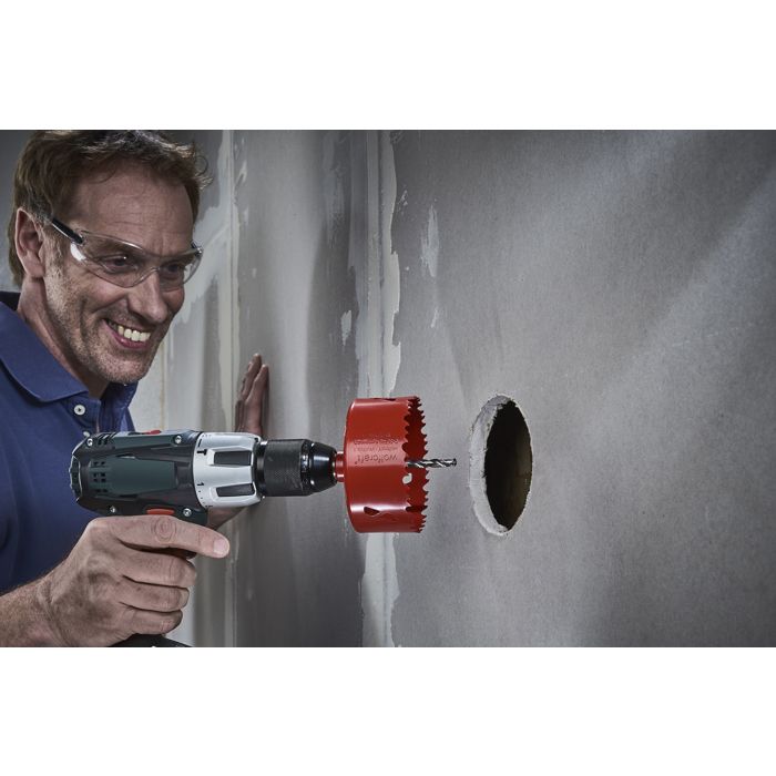 BiM Multi-Material Hole Saw - WOLFCRAFT - Diameter 83 Mm - Cutting Depth 40 Mm