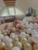 Beige foam playground step