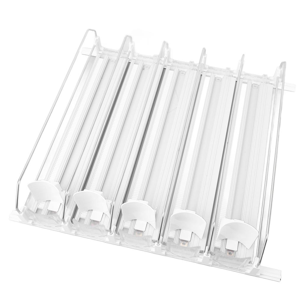 5pcs Drink Organizer for Fridge Automatic Pusher Glide Self Pushing Soda Can Dispenser Beer Pop Can Water Bottle Drink