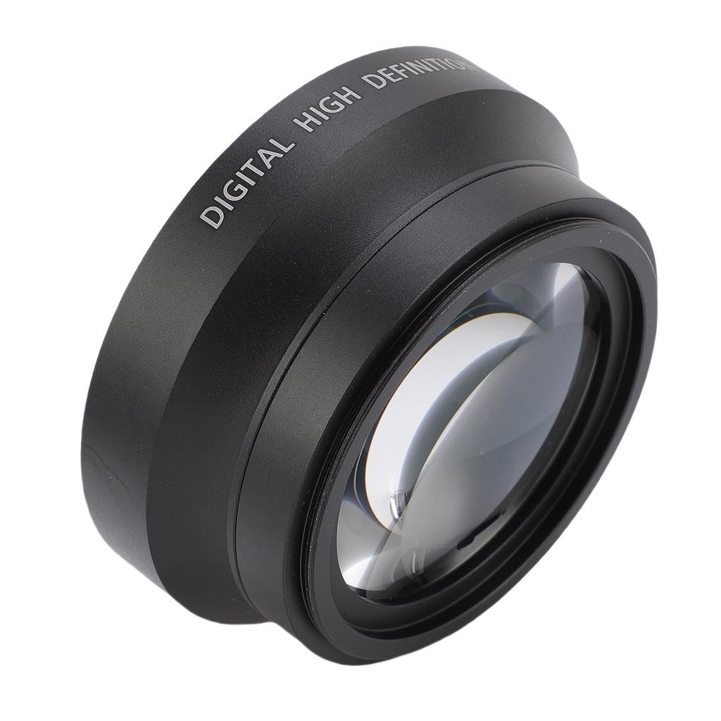 0.43X Wide Angle Macro Additional Lens 67mm HD 2 In 1 Extra Lens Attachment for Camera Photography