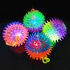 2026 Light Up Balls Party Favors Fidget Toy Stress Relief Spike Rubber Ball Led Flashing Spiky Balls Squeeze Toys Drop Shipping