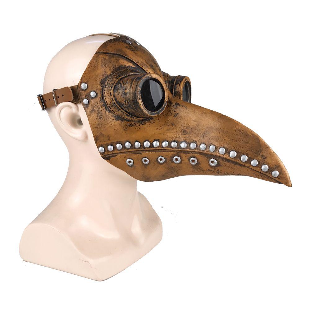 Prop Trick Toys Party Cosplay Props Medieval Steampunk Mask Doctor Bird Mask Halloween Scary Masks