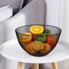Nordic Style Iron Drain Basket Fruit Bowl for Living Room Kitchen Supplies