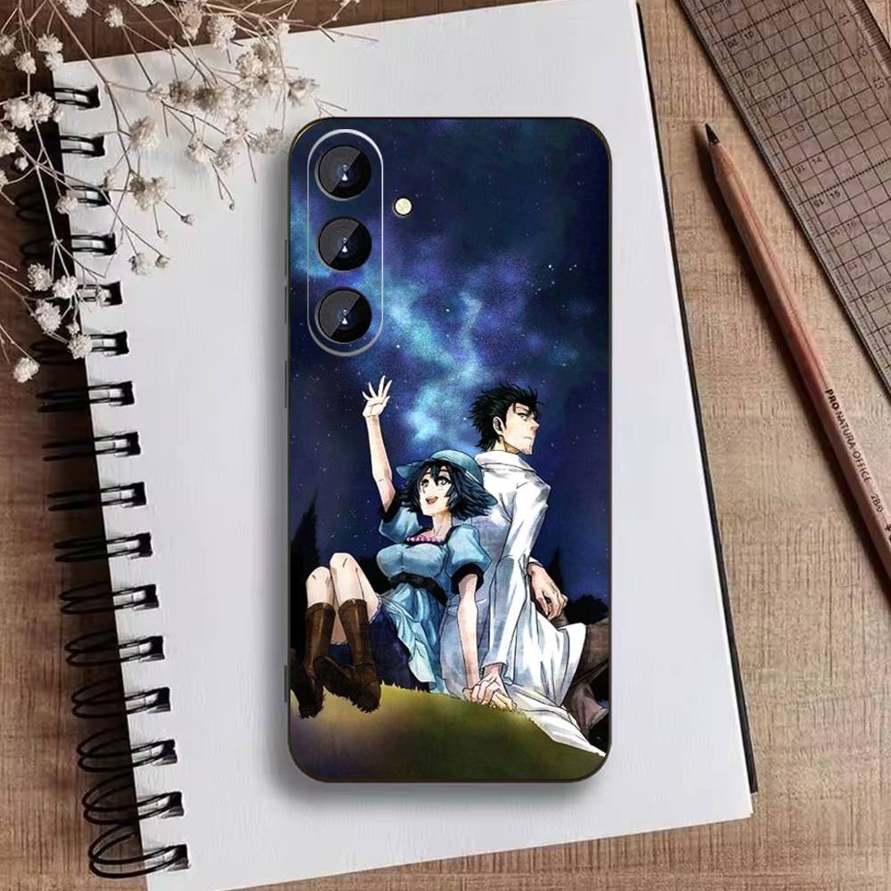 STEINS GATE F-Rintaro O-Okabe Phone Case For Samsung Galaxy A73,21,22,32,71,53,52,51,80,5G Soft Black Cover