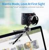 XILETU Mini-Stativ, Metall-Smartphone-Stativ mit Cold Shoe Schwenkneiger, Kamerastativ, Desktop-Selfie-Stativ (XT18SMC22S)