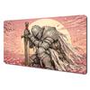 Japanese Hannya Oni Mask Gaming Mouse Pad Large Extended Desk Mat Smooth NonSlip Base for Anime Gamer Desk Decor