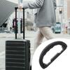 Black Ergonomic Handle for Luggage Reliable Carrying Solution Business Travel Essential Easy Install Handle