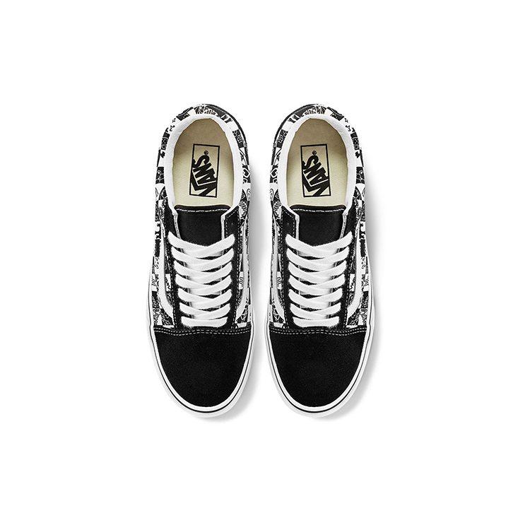 Old Skool Vans 'Doodle Checkerboard' VN0A7Q2J6U6